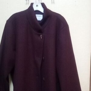 Old Navy Women's Burgundy Coat
